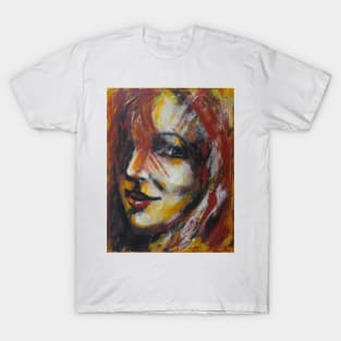 Smile - Portrait Of A Woman T-Shirt